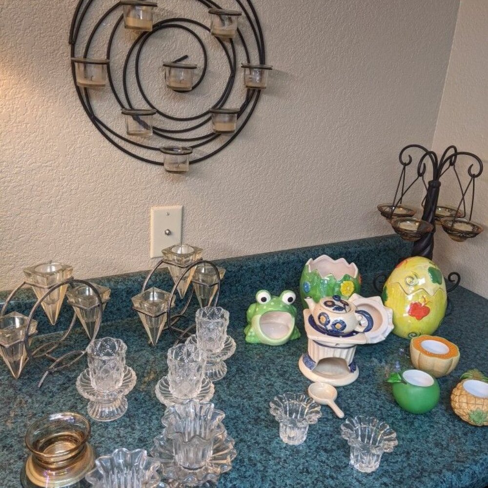 My Candle Holder Collection All 15